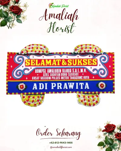 Karangan Bunga Ucapan Selamat di Singkawang